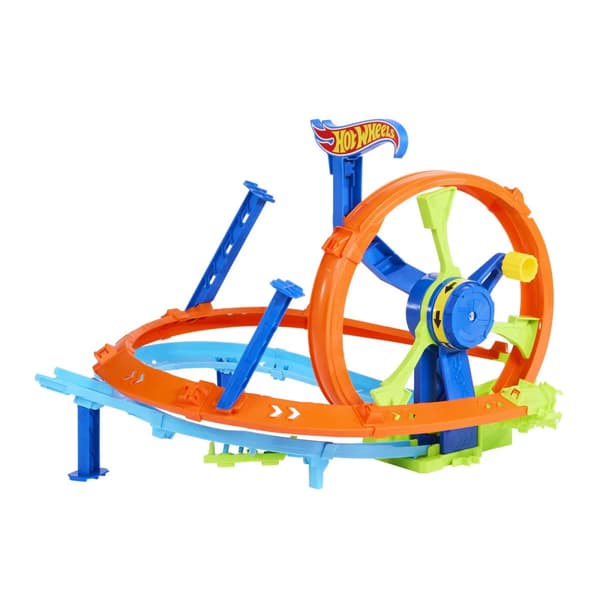 Hot Wheels Stunttiraidan pikaaloitus ja silmukka