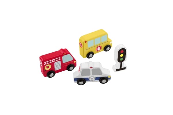 Fisher Price Wood Small Vehicles Pack