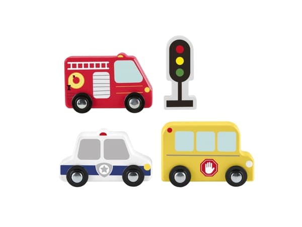Fisher Price Wood Small Vehicles Pack