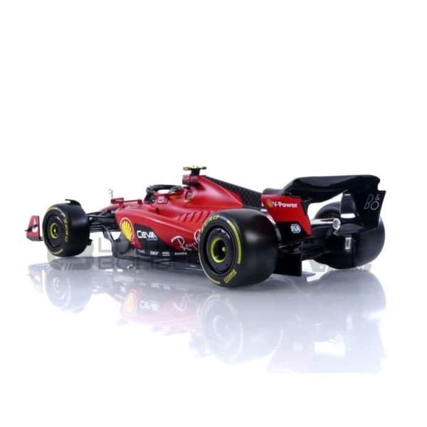 Samlarbil i miniatyr - BBURAGO - FERRARI F1-23 - 1/18 - Röd / Svart - Säsong 2023
