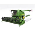 Miniatyrbild 3 av 5: John Deere T670i BRUDER skördare - Skala 1:16 - 60 cm - Med vagn och spannmålspåse ingår