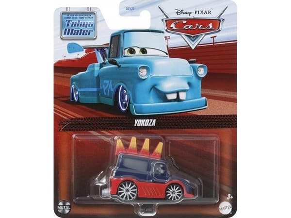 Disney Pixar Cars Disney and Pixar Cars Yokoza, Bil, 3 År, Metall, Blå, Röd