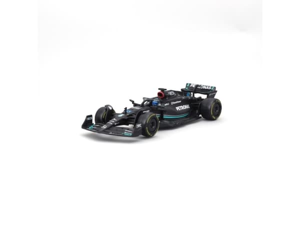 BBURAGO Mercedes AMG F1 W14 E Performance #63 Russell, Sportsbil, Montert på forhånd, 1:43, Mercedes AMG F1 W14 E Performance #63, Alle kjønn, Metall