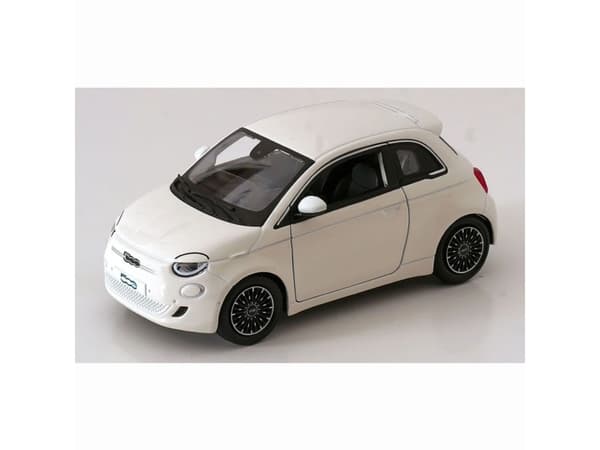BBURAGO Fiat 500e 1:24, Bybil, Montert på forhånd, 1:24, Fiat 500e, Alle kjønn, Metall, Plast