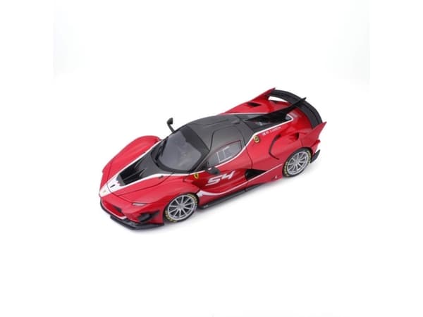 BBURAGO Ferrari Signature - Ferrari FXX-K EVO #54, Superbil, Montert på forhånd, 1:18, Ferrari FXX-K EVO, Alle kjønn, Metall, Plast