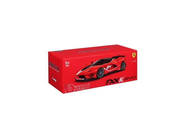 BBURAGO Ferrari Signature - Ferrari FXX-K EVO #54, Superbil, Montert på forhånd, 1:18, Ferrari FXX-K EVO, Alle kjønn, Metall, Plast