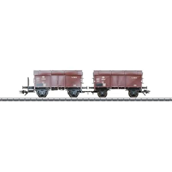Chassi Miniatyr - MÄRKLIN - 46018 - Flerfärgad - 2 bilar - Blandat