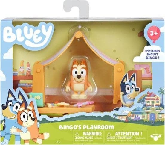 Bluey Playroom with Action Figure 13017