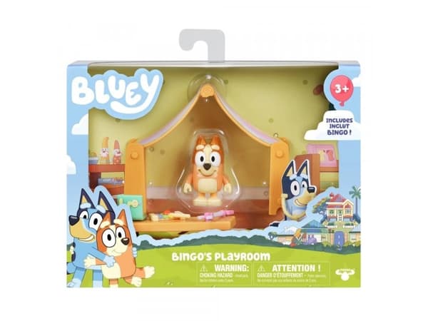 Bluey Playroom with Action Figure 13017