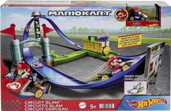 Hot Wheels Mario Kart Circuit Slam Trackset