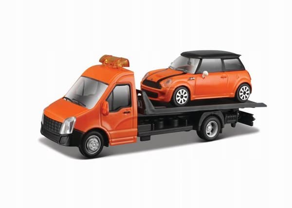 Bburago - 425665 - Street Fire Transport W Mini Cooper S 1:43