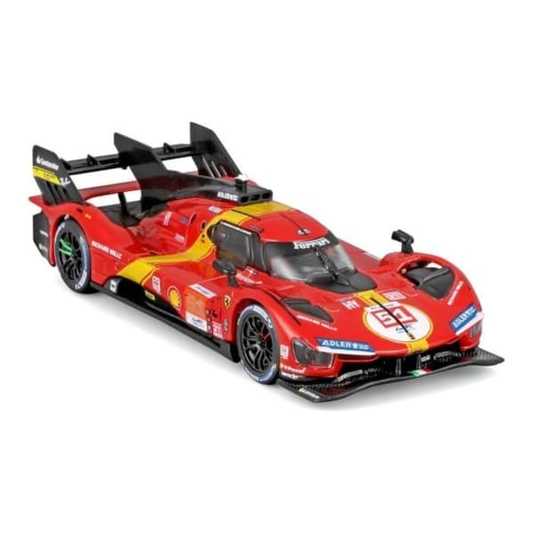 Skalmodell - BBURAGO - Ferrari 499P - 1/43 - Röd - 3.0L Turbo V6