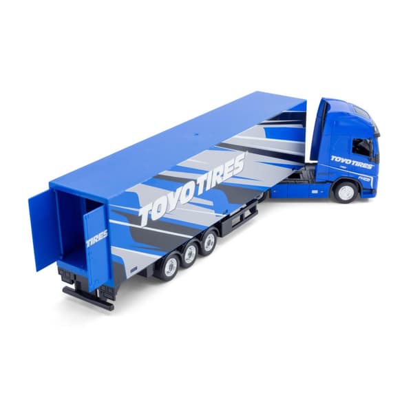 1:43 Street Fire Lastbil Volvo Fh16 Globetrotter 750 Xxl Toyotires