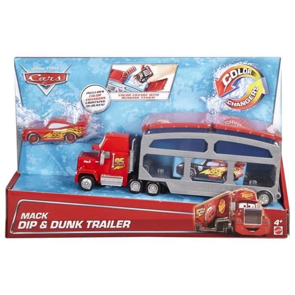 Bilar Lastbil med leksakssläp Mack Dip &amp; Dunk CKD34