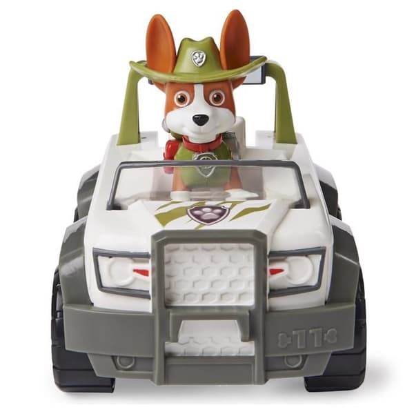 Fordon + Tracker Figur - PAW PATROL - Paw Patrol - Flerfärgad - Leksak 3 år