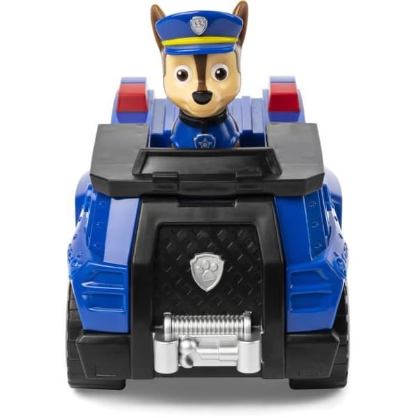 Minifordon + Samlarfigur - PAW PATROL - Chase - 15 cm - Blå - Från 3 år
