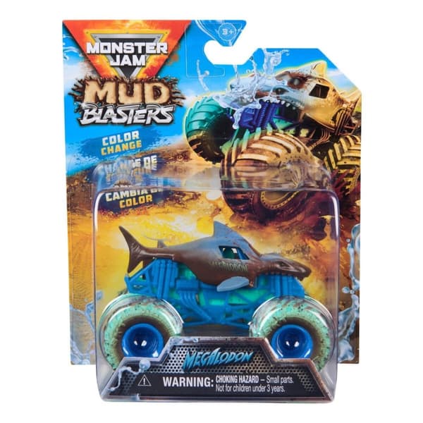 Monster Jam 1:64 Mud Blasters - Megaladon