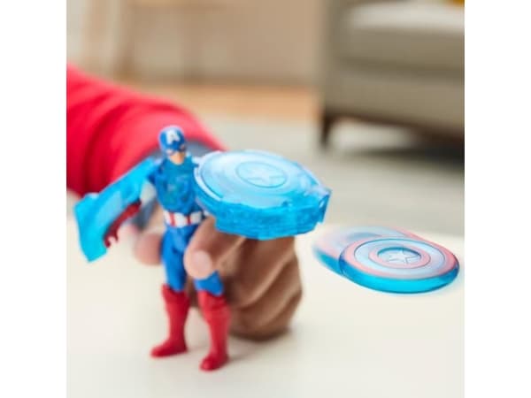 Avengers Capt. America Turbo Cycle & figure 10 cm
