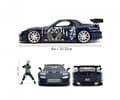 Miniatyrbilde 3 av 5: Jada Toys 253255085, Sportsbil, Montert på forhånd, 1:24, 1993 Mazda RX-7, Gutt/Jente, Metall