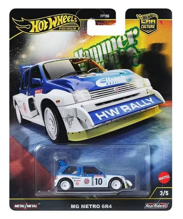 Hot Wheels Premium 1:64 Car Culture MG Metro 6R4