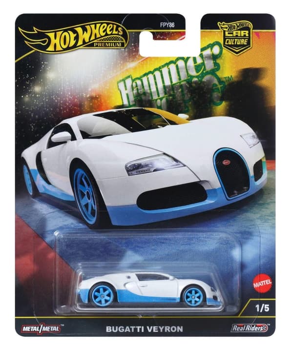 Hot Wheels Premium 1:64 Car Culture Bugatti Veyron