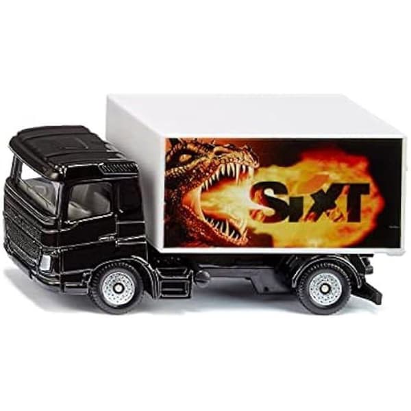 Leksakslastbil - SIKU - siku 1107 - Metall/plast - Svart/vit - Öppningsbart baklucka