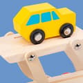 Miniatyrbild 3 av 4: Träbil CONFOZEN® 8*38*10cm Avtagbar Rejäl och lekfull