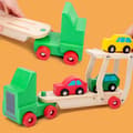 Miniatyrbild 2 av 4: Träbil CONFOZEN® 8*38*10cm Avtagbar Rejäl och lekfull