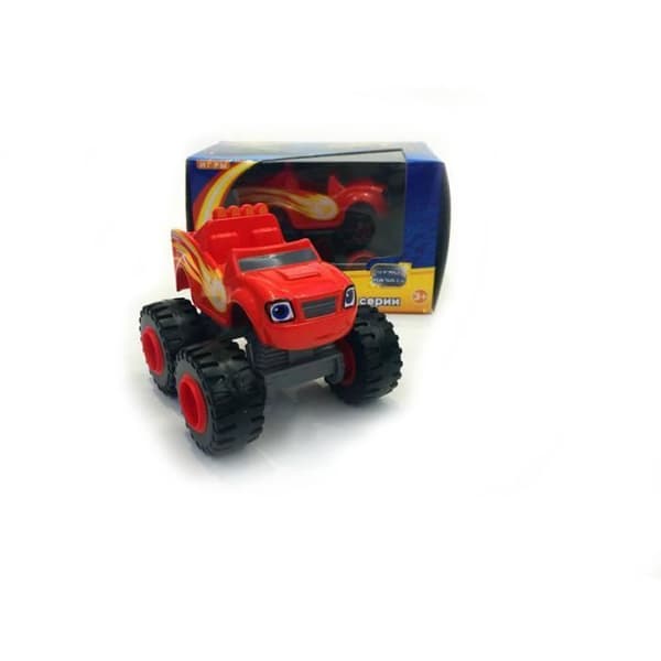 Leksaker - Blaze Monster Machines - Set med 6 skotrar - ABS-plast - För barn från 3 år och uppåt - Blandat