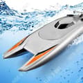 Miniatyrbild 3 av 4: TD® High Speed Yacht Racing Speedboat Toy för barn 2,4G Fjärrstyrd båt 7,4V batteri med stor kapacitet