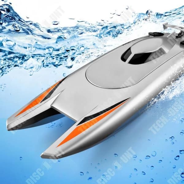 TD® High Speed Yacht Racing Speedboat Toy för barn 2,4G Fjärrstyrd båt 7,4V batteri med stor kapacitet