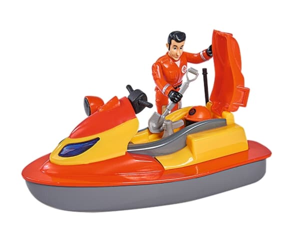 Simba Brannmann Sam Scooter Juno figur med figur