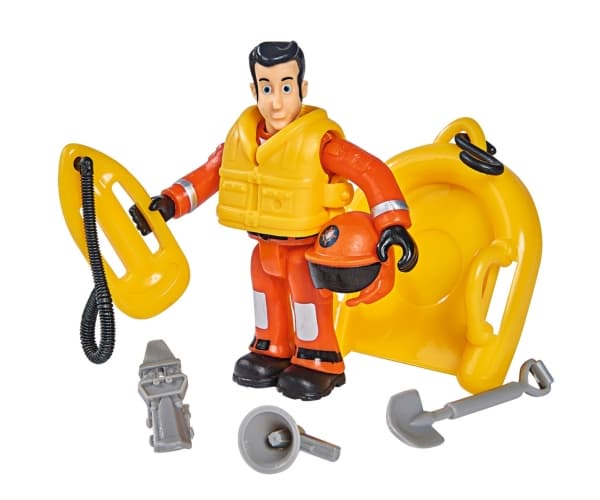 Simba Brannmann Sam Scooter Juno figur med figur