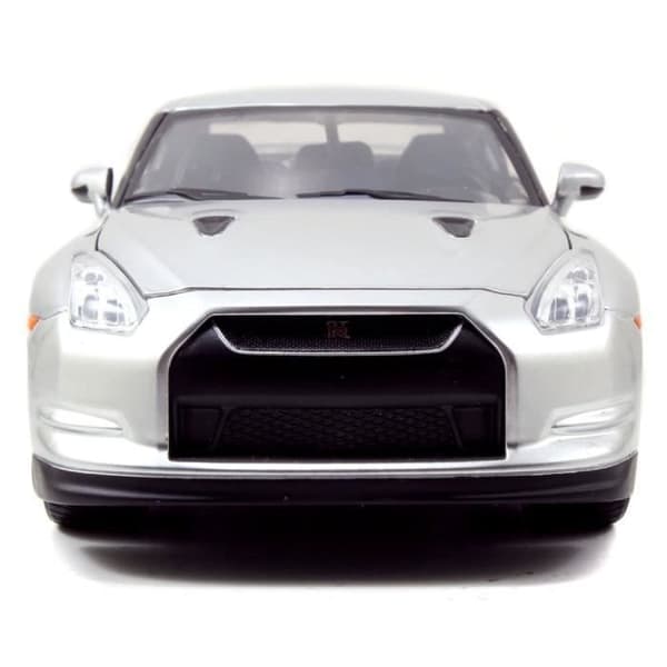 Die Cast Fordon - JADA - Nissan GT-R R35 - Grå - Fast and Furious - För Barn