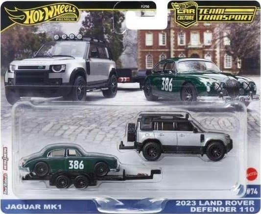 Mattel Hot Wheels Premium 2 fordonsuppsättning JBM29
