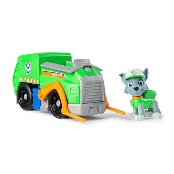 Leksak - PAW PATROL - Chases polisbil - Samlarfigur - Hållbar - Från 3 år och uppåt