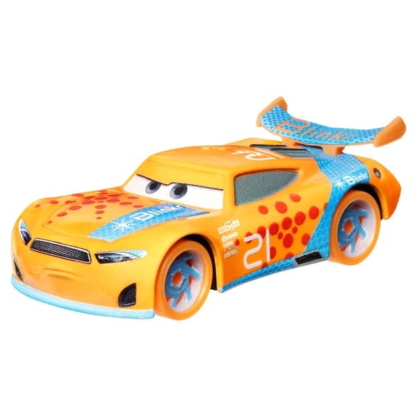 Leksaker Disney Cars Bilar metall Glow Racers Självlysande Ryan Laney
