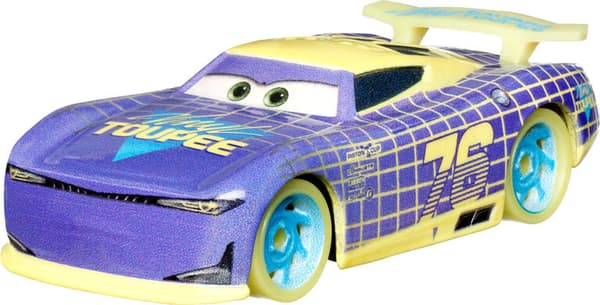 Leksaker Disney Cars Bilar metall Glow Racers Självlysande Will Rusch