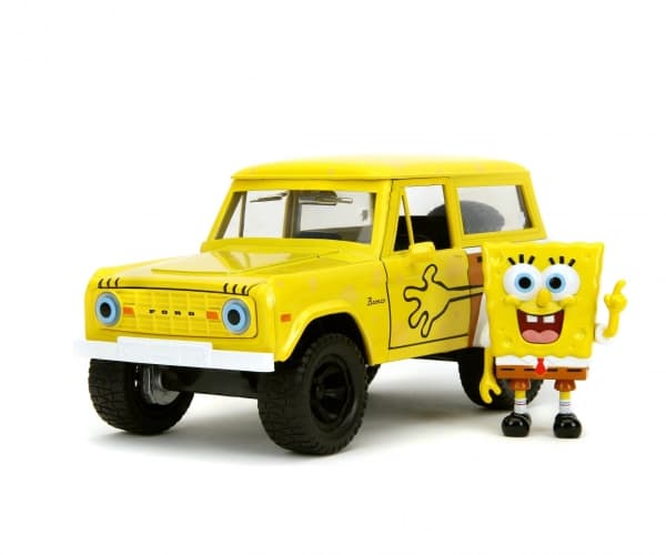 Jada Toys 253255081, Car transporter model, Montert på forhånd, 1:24, 1973 Ford Bronco, Gutt/Jente, Metall