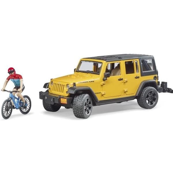 BRUDER Jeep Wrangler Rubicon Unlimited - För barnpojke