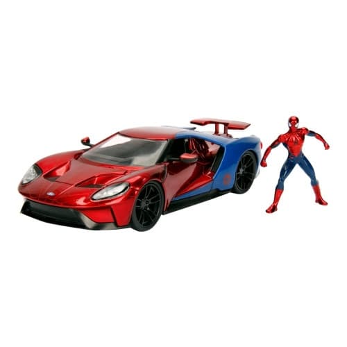 Marvel Hollywood Rides - Spider-Man & 2017 Ford GT