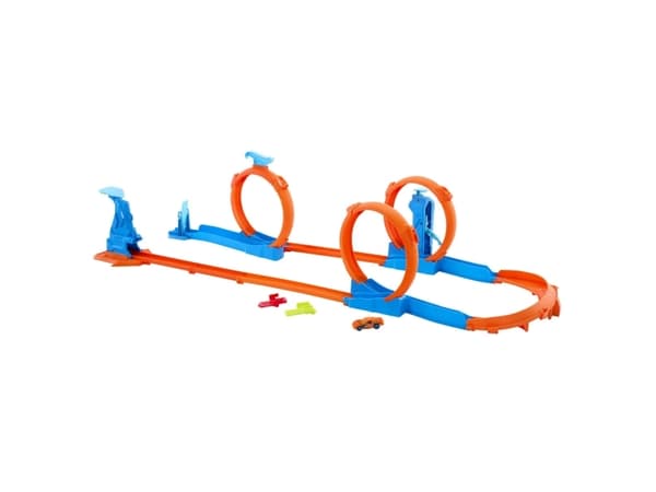 Hot Wheels Track Creator Triple Loop Frenzy