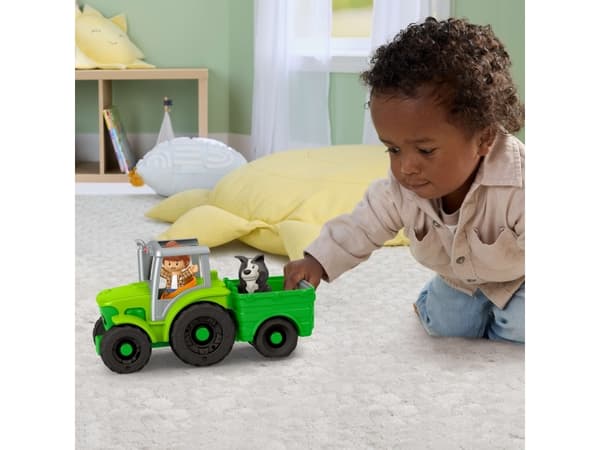 Fisher Price Little People Push & Play Tractor