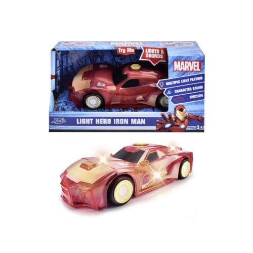 Dickie Toys - Marvel Light Hero Iron Man 1:32 (203222002)