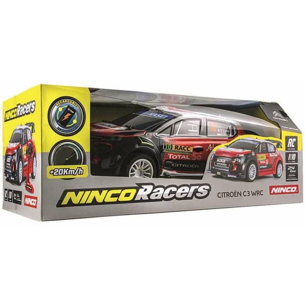 Radiostyrd bil Citroën C3 WRC Ninco USB-laddare Batteri 2,4 GHz 1:10