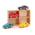 Miniatyrbild 1 av 6: Vilac - Set med 4 träbilar Super cars
