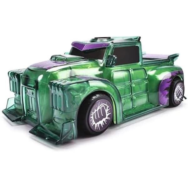 Leksaksbil - JADA - Light Hero - Hulk - 15 cm - Ljus- och ljudeffekt