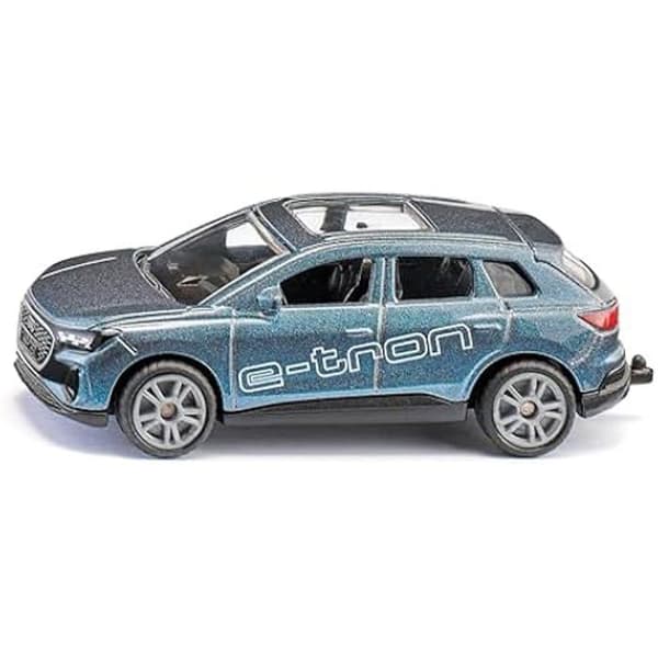 Bil leksak - SIKU - Audi Q4 e-tron - Metall/plastik - Blå - Dragkrok