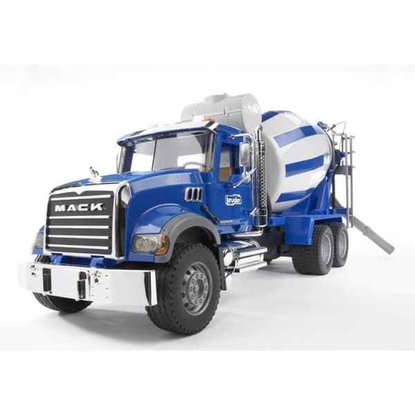 BRUDER MACK Granite Super Pro Series betongblandare - Blå - 65 cm