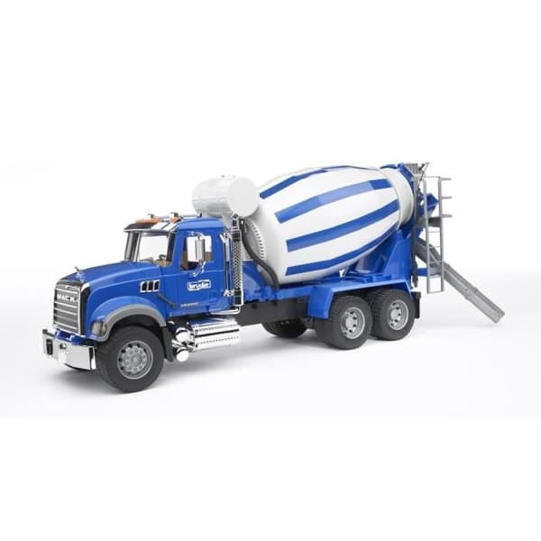 BRUDER MACK Granite Super Pro Series betongblandare - Blå - 65 cm